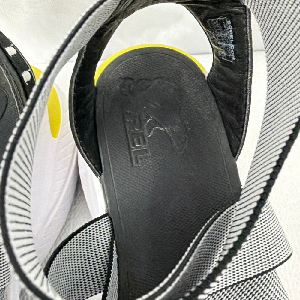 Sorel Sandals Womens Size 8.5 Explorer Blitz Multistrap Wedge Strappy - Picture 4 of 12